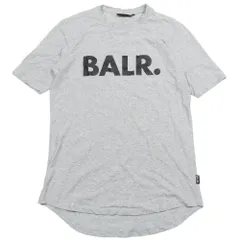 良品 BALR. ボーラー Tシャツ 半袖 ラウンドネック ロゴ プリント カットソー コットン S グレー レディース 古着 中古 USEDのサムネイル
