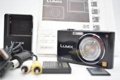 [동작품] Panasonic 파나소닉 DMC-FX40 LUMIX 블랙 5배 줌 12.1MP Leica 렌즈 디지털 카메라