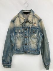 ギャル服、d.i.a. デニムジャケット ダメージ加工 - メルカリ