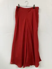 BANANA REPUBLIC バナナリパブリック ロングスカート 4 レッド レディースのサムネイル