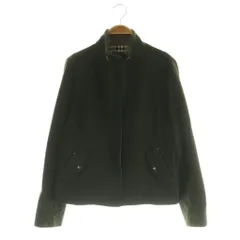 バーバリーズブルーレーベル Burberry's BLUE LABEL スタンドカラージャケット 裏地ノバチェック 38 カーキ /MY ■OS ■ECD001のサムネイル