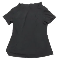 Sybilla シビラ 半袖 カットソー ハイネック ストレッチ プルオーバー M ブラック レディース 古着 中古 USEDのサムネイル
