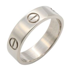 カルティエ CARTIER リング・指輪 ラブリング B4084700 K18WG（ホワイトゴールド） ラブリング ユニセックス Used A