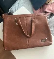 レア実物 MONT BLANC ショルダーバッグ ブラウンのサムネイル