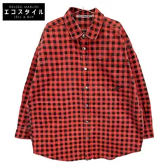 ALEXANDER WANG　アレキサンダーワン　レッド ブロックチェック コットン ビッグシルエットジャケット　Ｓのサムネイル