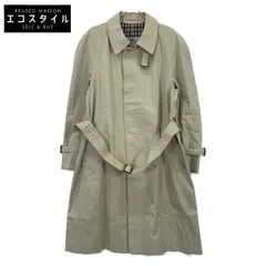 Aquascutum　アクアスキュータム　イギリス製 裏地チェック柄 トレンチコート　38のサムネイル