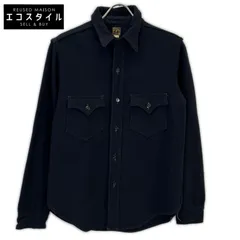 FREEWHEELERS　フリーホイーラーズ　CPOシャツ ブラック ウール　15のサムネイル