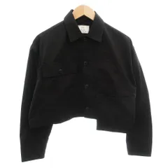 ハイク HYKE タグ付き 25SS T/C WORK JACKET ジャケット ブルゾン ショート 短丈 1 黒 ブラック 17506 /FFのサムネイル