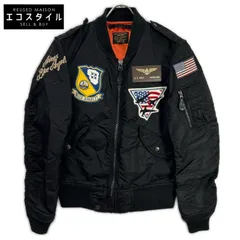 AVIREX　アヴィレックス　6162119 ブラック Blue Angels L2-Aフライトジャケット　Mのサムネイル