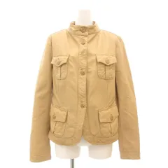 アルマーニエクスチェンジ A/X ARMANI EXCHANGE ユーティリティ レザージャケット 本革 M ベージュ系 /UO ■ECD001のサムネイル