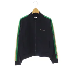 チャンピオン CHAMPION 25SS ジップカーディガン ジャージ M ネイビー 紺色 グリーン 緑色 ベージュ サイドライン ロゴ刺繍 CW-B003 /CX ■OSのサムネイル
