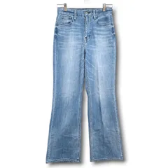 Healthy DENIM ヘルシーデニム Lotus ロータス フレアデニム ジーンズ ジーパン ストレッチ 青 ライトブルー 24 レディース 通年 ゴーゴー古着セントラルパーク名古屋店 19 No.久2942のサムネイル