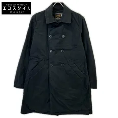 HYSTERIC GLAMOUR　ヒステリックグラマー　02183AC06 ブラック SOUND AND VISION Pコート　Mのサムネイル