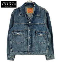 LEVI'S　リーバイス　ブルー TYPE II デニム トラッカージャケット　Mのサムネイル