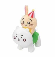 ちいかわらんど ぴーぽぽぬいぐるみ ちいかわ うさぎ 乗り物 ハチワレ