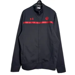 UNDER ARMOUR アンダーアーマー トラックジャケット スポーツ ブラック(メンズ M)中古 古着 Y7338のサムネイル