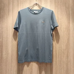 MAISON KITSUNE  ワンポイントロゴTシャツ　コットン100 ブルー　半袖のサムネイル