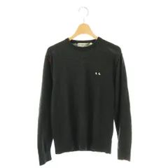 アニヤハインドマーチ ANYA HINDMARCH × ユニクロ UNIQLO 24AW ウールニット カットソー 長袖 L チャコールグレー /DO ■OSのサムネイル