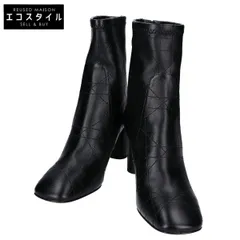 Christian Dior　クリスチャンディオール　【新品同様/23AW】D-SHADOW ステッチ ヒール アンクルブーツ　34 1/2のサムネイル