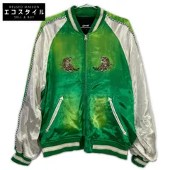 schott　ショット　782-5152008 グリーン RAYON SUKA ASING JACKET 龍虎　Mのサムネイル
