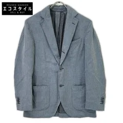 LARDINI　ラルディーニ　JG226AQ-60 ライトブルー コットン100 バーズアイ 2Bテーラードジャケット　44のサムネイル
