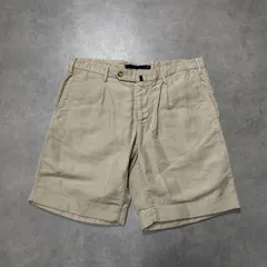 GQ6361◇INCOTEX：CHINOLINO ショートパンツ◇50◇ベージュ系 インコテックス ハーフ ショーツのサムネイル