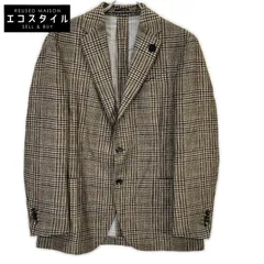 LARDINI　ラルディーニ　JS903AQ グリーン系 ウール×ナイロン ブートニエール 3Bジャケット　52のサムネイル