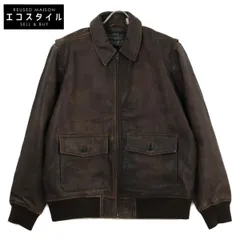 LEVI'S　リーバイス　【美品】PC9-003AU-0000 VINTAGE CLOTHING CLAYTON ゴートレザー アビエータージャケット　Mのサムネイル