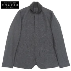 EMPORIOARMANI　エンポリオアルマーニ　カシミヤ混 ジップアップ ブルゾン ジャケット メンズ グレー 44 Z1G720　44のサムネイル