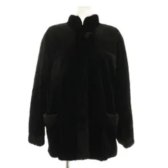 ヴァレンティノ ヴァレンチノ  VALENTINO サガミンク SAGA MINK ミンクファーコート アウター F 濃茶 ダークブラウン /YTのサムネイル