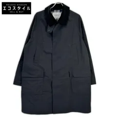 MACKINTOSH　マッキントッシュ　H1C58-579-09 24年製 ブラック ステンカラーコート　42のサムネイル