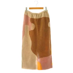 スティーブンアラン Steven Alan SA MRN/W INTS SK ニットスカート ロング タイト ウール ベージュ マルチカラー /DO ■OSのサムネイル