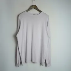 正規 AURALEE オーラリー Luster Plaiting L/S TEE ロングスリーブ カットソー クルーネック 長袖 Tシャツ A00SP01GT ピンク系 4 3958Q★4のサムネイル