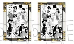 鬼灯 集合(立ち) 鬼灯の冷徹 トレーディングステッカー Vol.2 BOX2 グッズ ステッカー 6 2枚セットのサムネイル