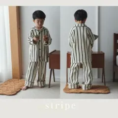 MARLMARL【マールマール】calmy　ナイトウェア（1 stripe）（70～120/3サイズ）calmy［セール対象外］のサムネイル
