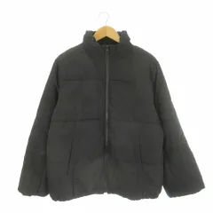 アズールバイマウジー AZUL by moussy 中綿ジャケット 上着 L 黒 ブラック 無地 スタンドカラー 長袖 /CK6 ■ECA005のサムネイル