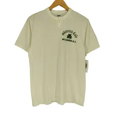 ウエアハウス WAREHOUSE DOUBLE WORKS プリント ヘンリーネック Tシャツ メンズ JPN：L のサムネイル