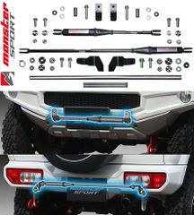 ジムニー JB23用モンスタースポーツ製カーボンボンネット！廃盤品 期間