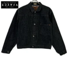 BUZZ RICKSON'S　バズリクソンズ　BR16042 ブラック WORLD WAR II BLACK DENIM BLOUSE デニムジャケット　40のサムネイル