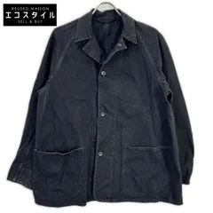 COMOLI　コモリ　W03-01002 ブラック デニム ワークジャケット　1のサムネイル
