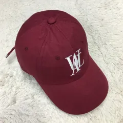WOOALONG ロゴ 帽子 ベースボールキャップ HH05のサムネイル