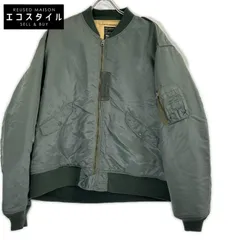 UNUSED　アンユーズド　×BUZZ RICKSON'S BEAMS別注 US2112 L-2B オリーブ ナイロン×ウールリップストップ フライトジャケット　3のサムネイル