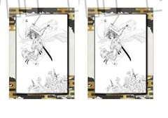 鬼灯の冷徹 トレーディングステッカー Vol.2 BOX2 グッズ ステッカー 10 2枚セットのサムネイル