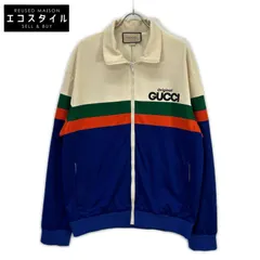 GUCCI　グッチ　673297 ロゴプリント トラックジャケット　XLのサムネイル