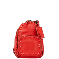 ヴァレンティノ ロックスタッズ リュック バックパック レッド レザー レディース VALENTINO【1-0231819】のサムネイル