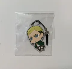 エルヴィン 進撃の巨人 ちみ進撃 イヤホンジャックマスコット 3 エルヴィン グッズ ストラップのサムネイル