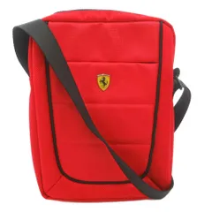 フェラーリ Ferrari ショルダーバッグ 斜め掛け クロスボディ エンブレム ロゴ 赤 レッド /FFのサムネイル