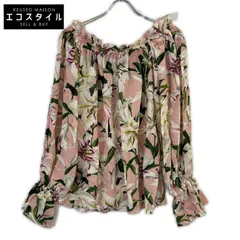 DOLCE&GABBANA　ドルチェアンドガッバーナ　F73R5T/HS15F フラワープリントシルクブラウス　44のサムネイル