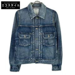 VISVIM　ビズビム　16AW 0116205006001 インディゴ ブルーセルビッチ SS 101 JKT DAMAGED デニムジャケット　1のサムネイル