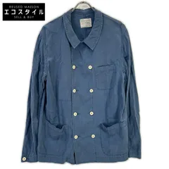 Porter Classic　ポータークラシック　ブルー 8B シャツジャケット　X Lのサムネイル